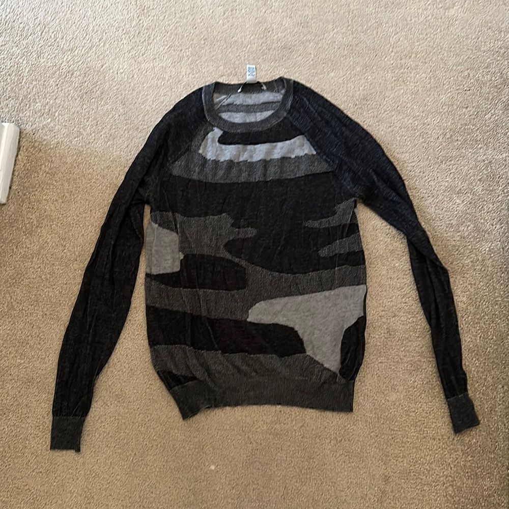 Autumn Cashmere XS New Sweater Camo